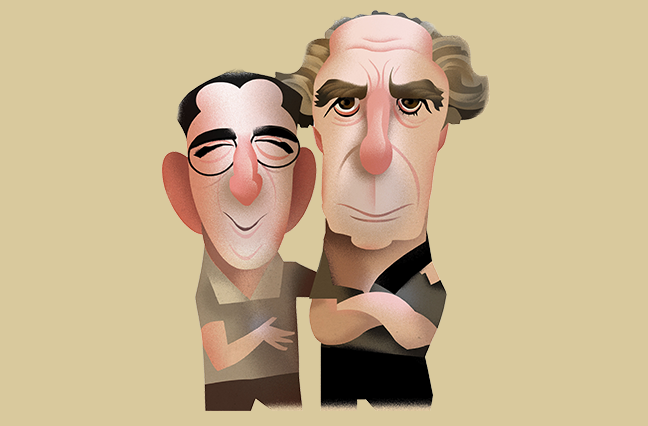 Herman and Philip Roth