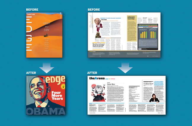 Leader’s Edge Magazine Redesigned