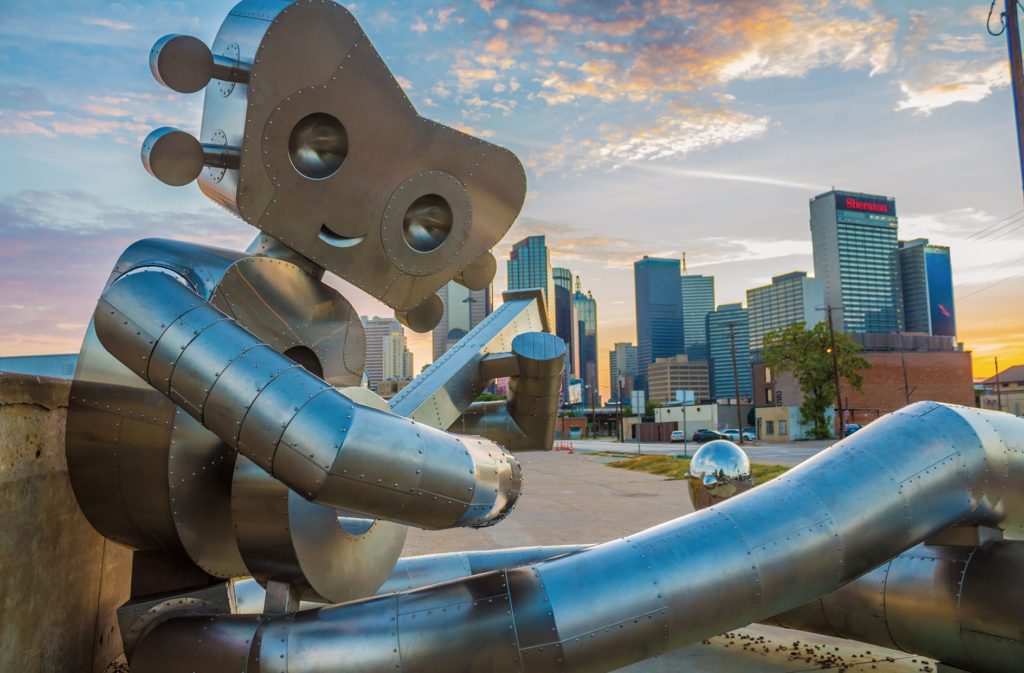 The 'DALLAS' in Dallas